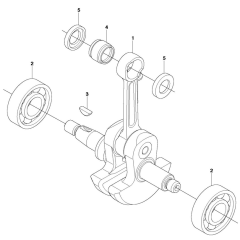 Crankshaft Assembly for 543RBK