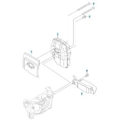 Muffler Assembly for 543RBS