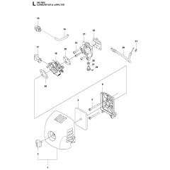 Carburetor & Air Filter for 543RBX