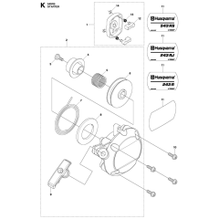 Starter Assembly for 543RS