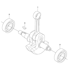 Crankshaft Assembly for 553RS