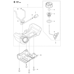 Fuel Tank Assembly for 543RS