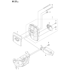 Muffler Assembly for 543RS