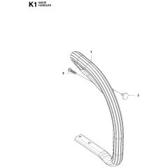 Handle Assembly for 543XP