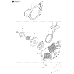 Starter Assembly for 543XP