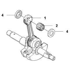 Crankshaft Assembly for 543XPG