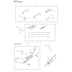 Accessories for Husqvarna 545
