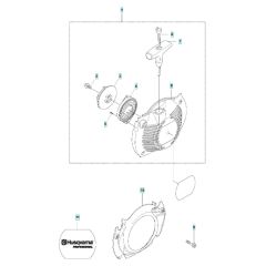 Starter Assembly for Husqvarna 545F