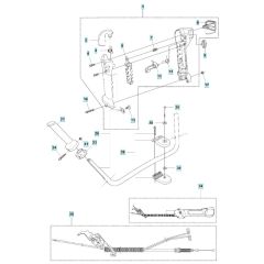 Throttle Assembly for Husqvarna