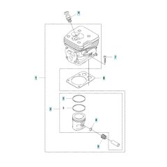 Cylinder Assembly for 545F
