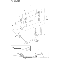Throttle Controls for Husqvarna