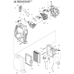 Carburetor & Air Filter Assembly