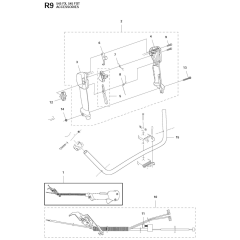 Throttle Controls for Husqvarna