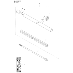 Shaft Assembly for Husqvarna