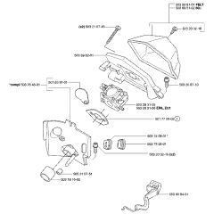 Carburetor & Air Filter Assembly