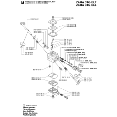 Carburetor Assembly for Husqvarna 55
