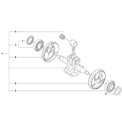Crankshaft Assembly for Husqvarna