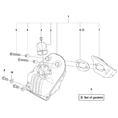 Muffler Assembly for 550XP-XPG