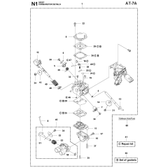 Carburetor Assembly for 550XP-XPG