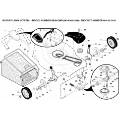 Drive Assembly for Husqvarna 5521