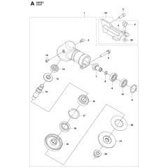 Gears Assembly for Husqvarna