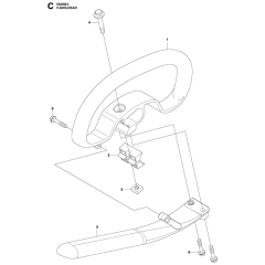 Handle Assembly for 553RBX