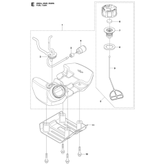 Fuel Tank Assembly for 553RS