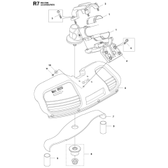 Accessories for Husqvarna 555FRM