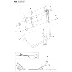 Throttle Controls for Husqvarna