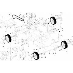 Drive Assembly for Husqvarna 55R21
