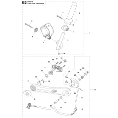 Throttle Controls for Husqvarna 560BFS