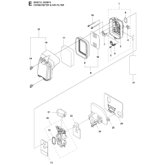 Carburetor & Air Filter Assembly