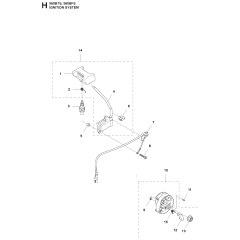 Ignition System for Husqvarna 560BFS