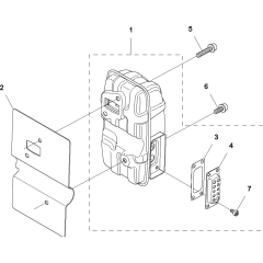 Muffler Assembly for Husqvarna