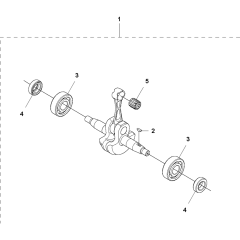 Crankshaft Assembly for Husqvarna