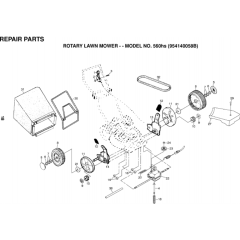 Husqvarna 560 HS Repair Parts