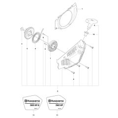 Starter Assembly for Husqvarna