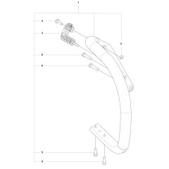 Handle Assembly for Husqvarna 560XP