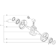 Crankshaft Assembly for Husqvarna