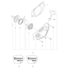 Starter Assembly for Husqvarna
