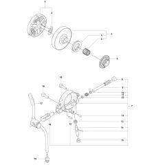Clutch, Oil Pump Assembly