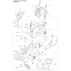 Crankcase Assembly for Husqvarna