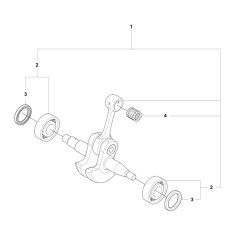 Crankshaft Assembly for Husqvarna