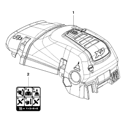 Cylinder Cover for Husqvarna 562XP-XPG