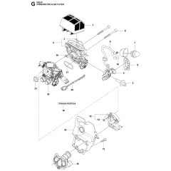 Carburetor & Air Filter Assembly