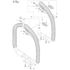 Handle Assembly for Husqvarna 570