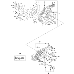 Crankcase Assembly for Husqvarna 570
