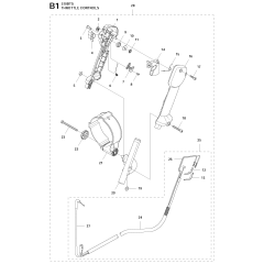 Throttle Controls for Husqvarna