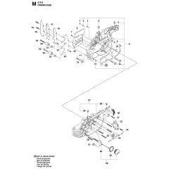 Crankcase Assembly for Husqvarna