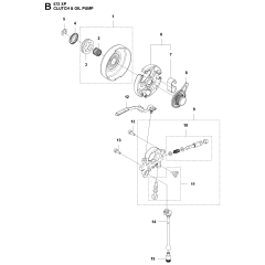 Clutch & Oil Pump Assembly